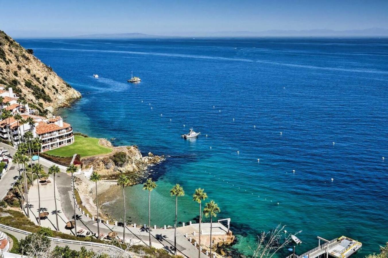 Gorgeous Oceanfront Villa With Panoramic Views Avalon Eksteriør bilde