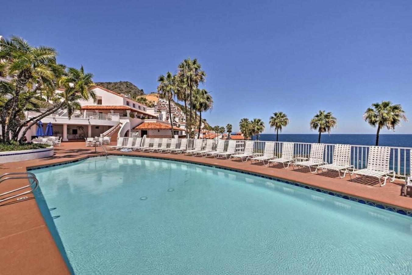 Gorgeous Oceanfront Villa With Panoramic Views Avalon Eksteriør bilde