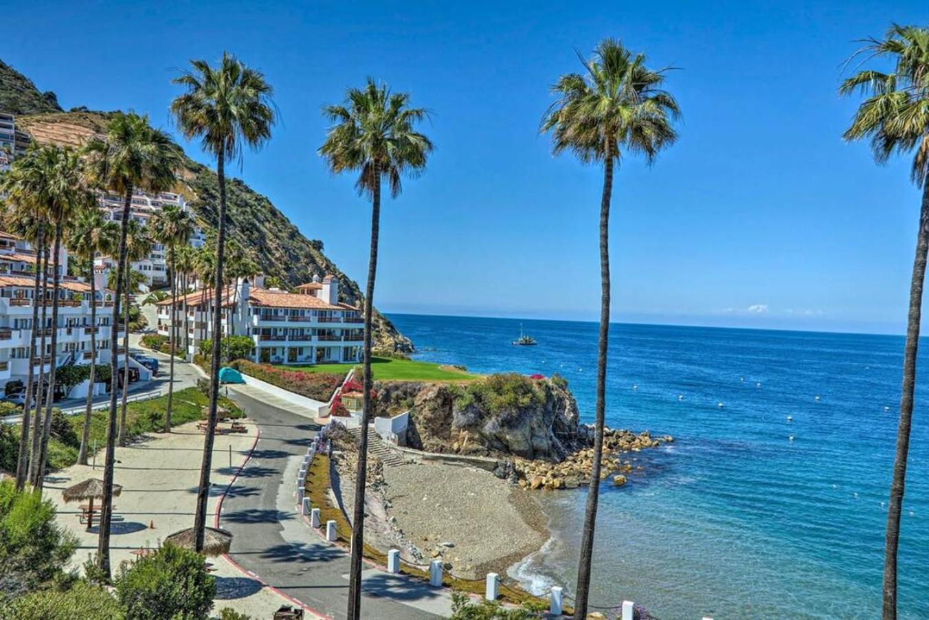 Gorgeous Oceanfront Villa With Panoramic Views Avalon Eksteriør bilde